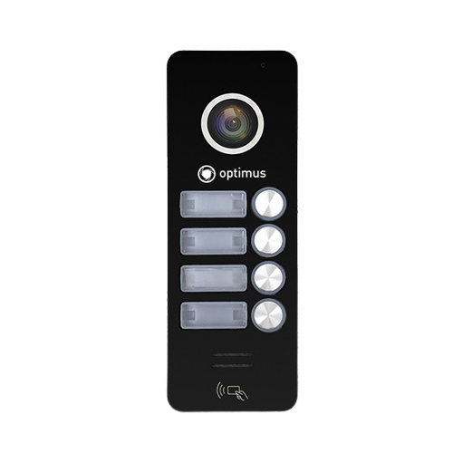 вызывная панель Optimus DSH-1080 / 4 (черный)