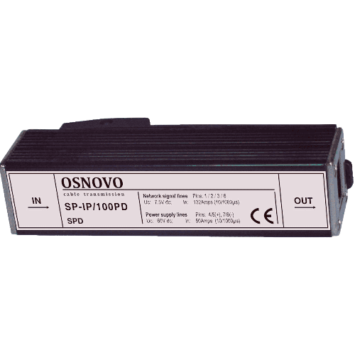 грозозащита OSNOVO SP-IP / 100PD