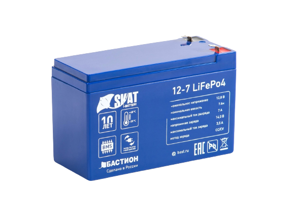 источник питания БАСТИОН Skat i-Battery 12-7 LiFePO4