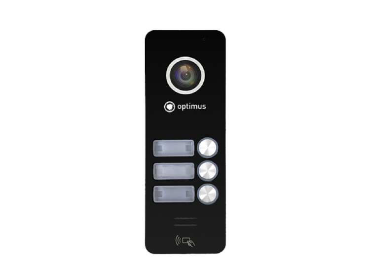 вызывная панель Optimus DSH-1080 / 3 (черный)